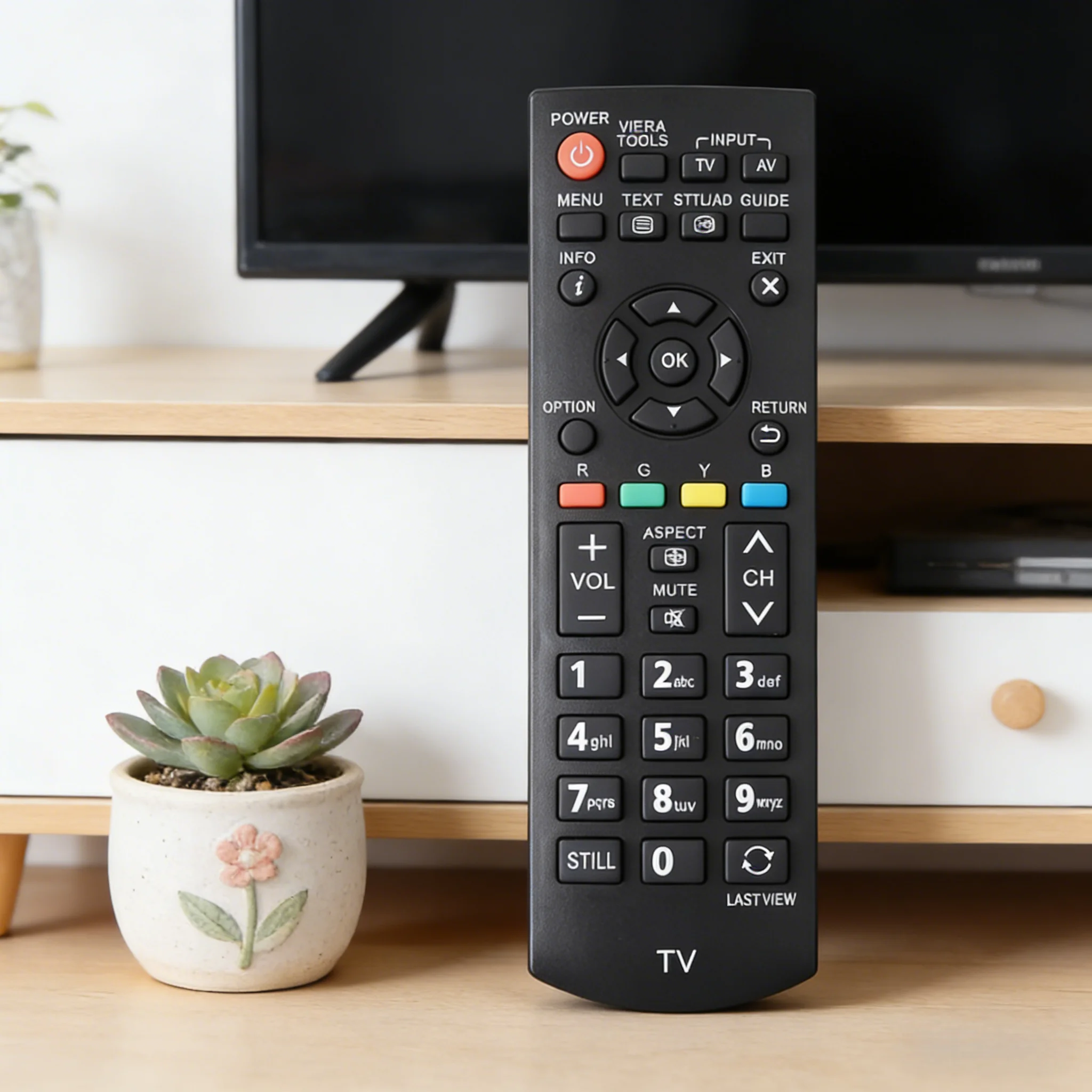 

N2QAYB000935 Replacement Remote Control for Panasonic TV, Compatible with TH-60A430A TH-60A430Z 60C430Z