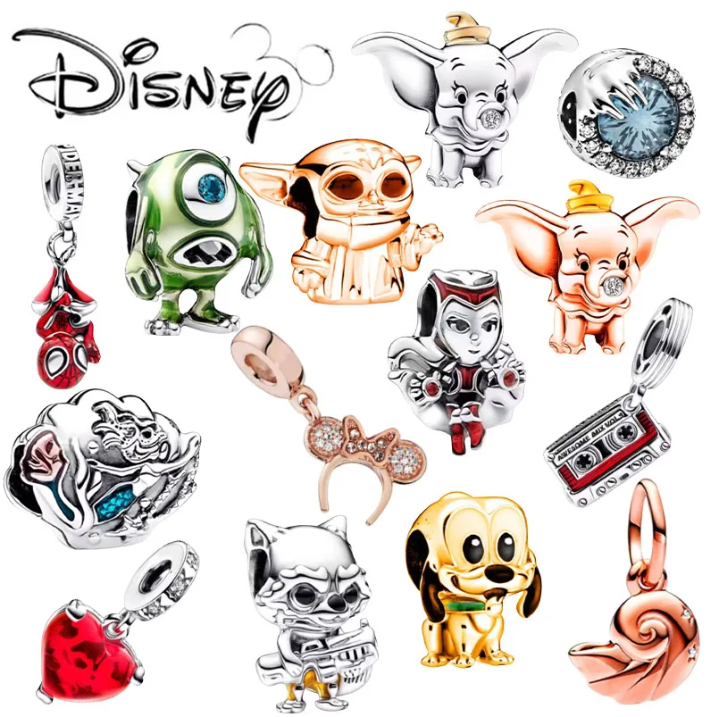 New100% 925sterling silver pendant beads, suitable for original DlY bracelet, women's fashion gift,