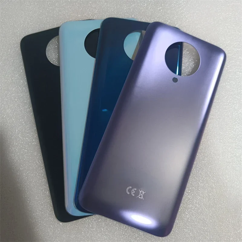 Back Battery Cover Glass Panel Rear Door Housing Case with Adhesive Replacement for Xiaomi POCO F2 Pro M2004J11G image 2