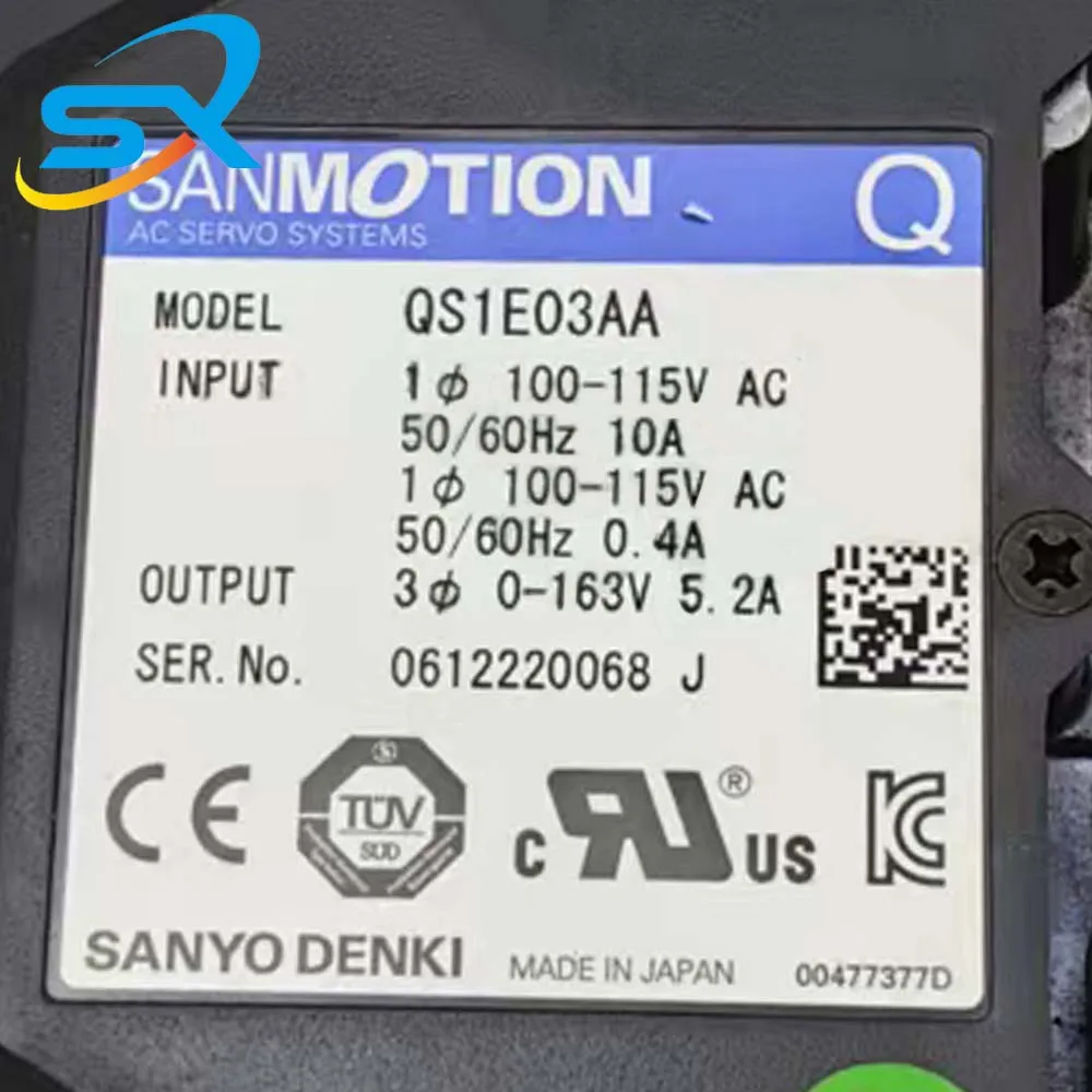 100% Test OK Sanyo Servo Driver QS1E03AA Provide Photos And Videos Photo Shipment  Please Consult Before Placing An Order.
