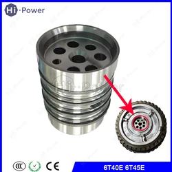 6T40 6T45 6T40E 6T45E 6f35 4-Ring Bracket Auto Gearbox Transmission Stator Shaft Oil Ring Seat For Buick Opel Chevolet Saab