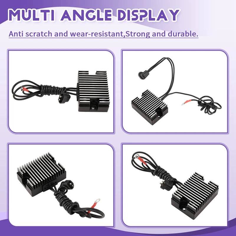 Motorcycle Voltage Regulator Rectifier For  Fxst Softail Fxsts Springer 1340Cc Wild Glide 1340Cc Super