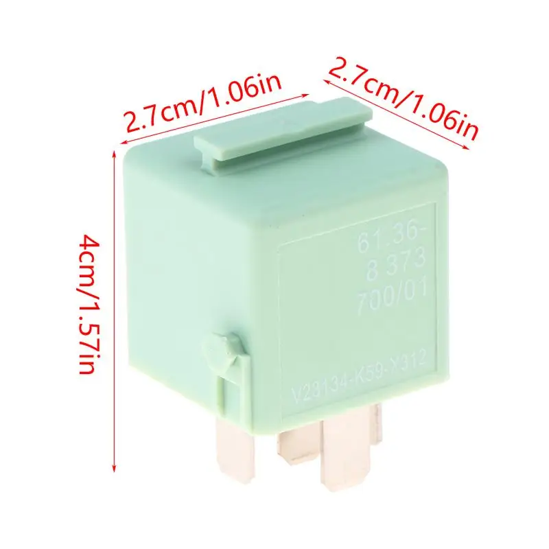 Air Pump Relay V23134-K59-X312 For 3 Series 5 Series 7 Series 5PIN Car Air Conditioning Relay