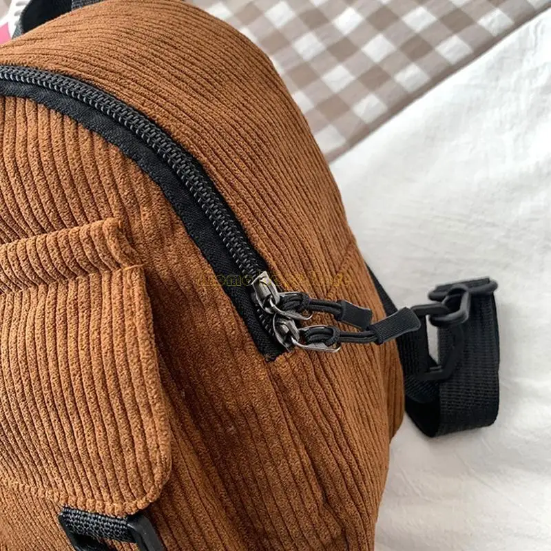 X90D Mode Rucksack Cord-Reisetasche All-Match Schoolbag für Reisen