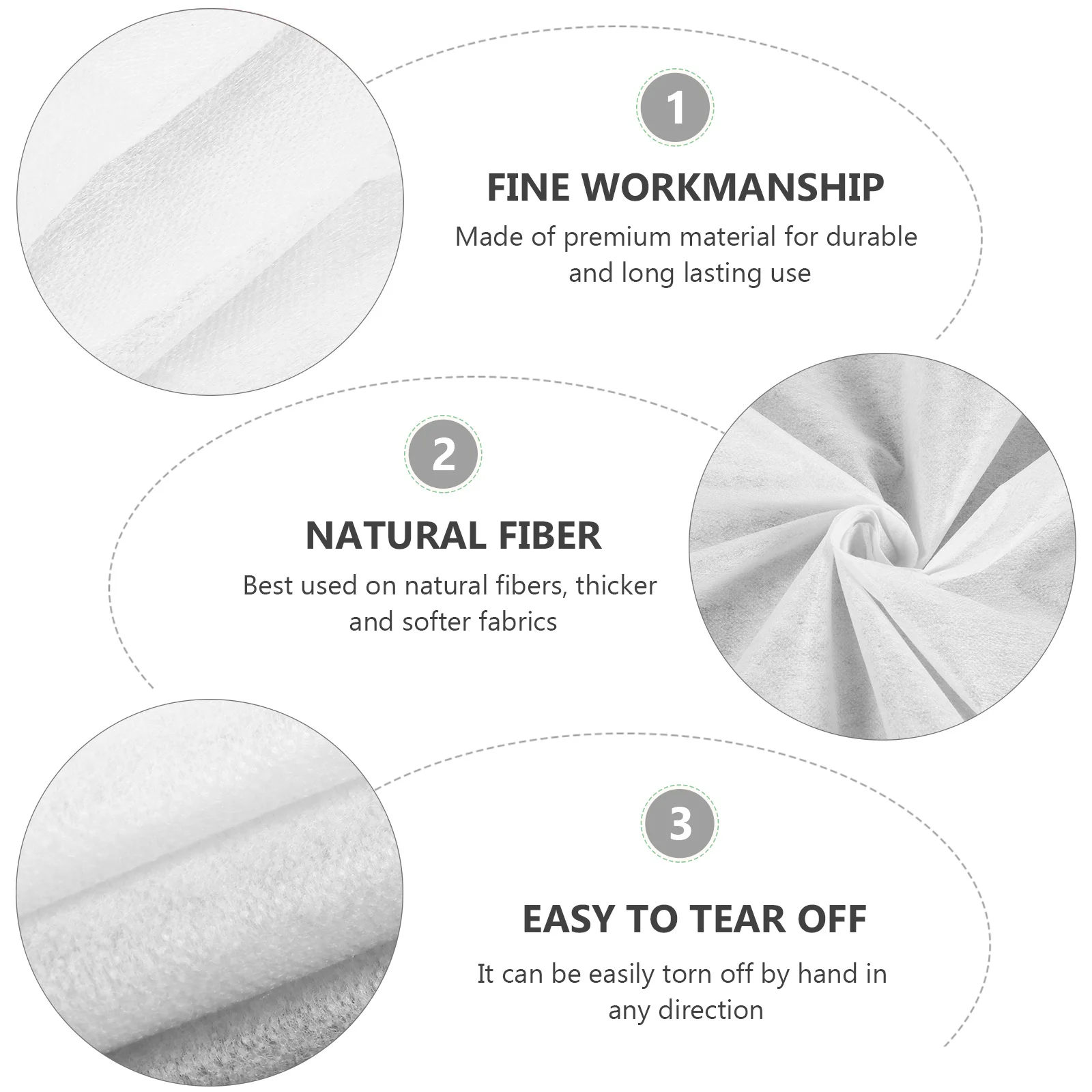 

Embroidery Paper Stabilizer Non-Woven Fusible Interlining For Diy Clothes Patchwork Sewing Craft Garment Accessories Tape