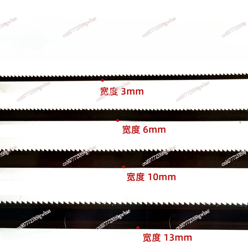 Metal band saw blade Woodworking small teeth hardwood 3  10  width 14 teeth imported carbon steel fine teeth hard