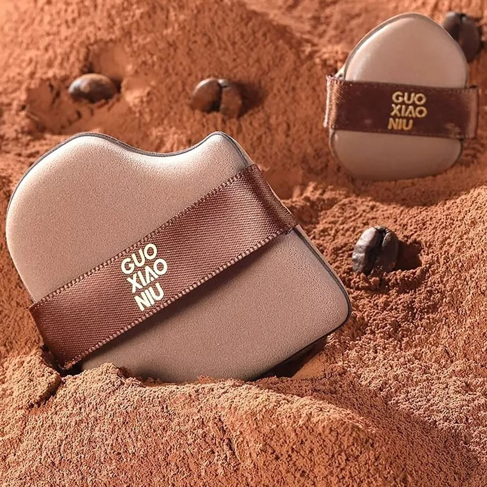 6 stücke Mini Make-Up Blender Puffs Schnell Blending Weiche Puderquaste Doppelseitige Trocken Nass Verwenden Foundation Puff Set Täglichen make-up