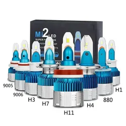 Mini2 3570 CSP LED headlights 9005 car headlights 12V 6000K color temperature