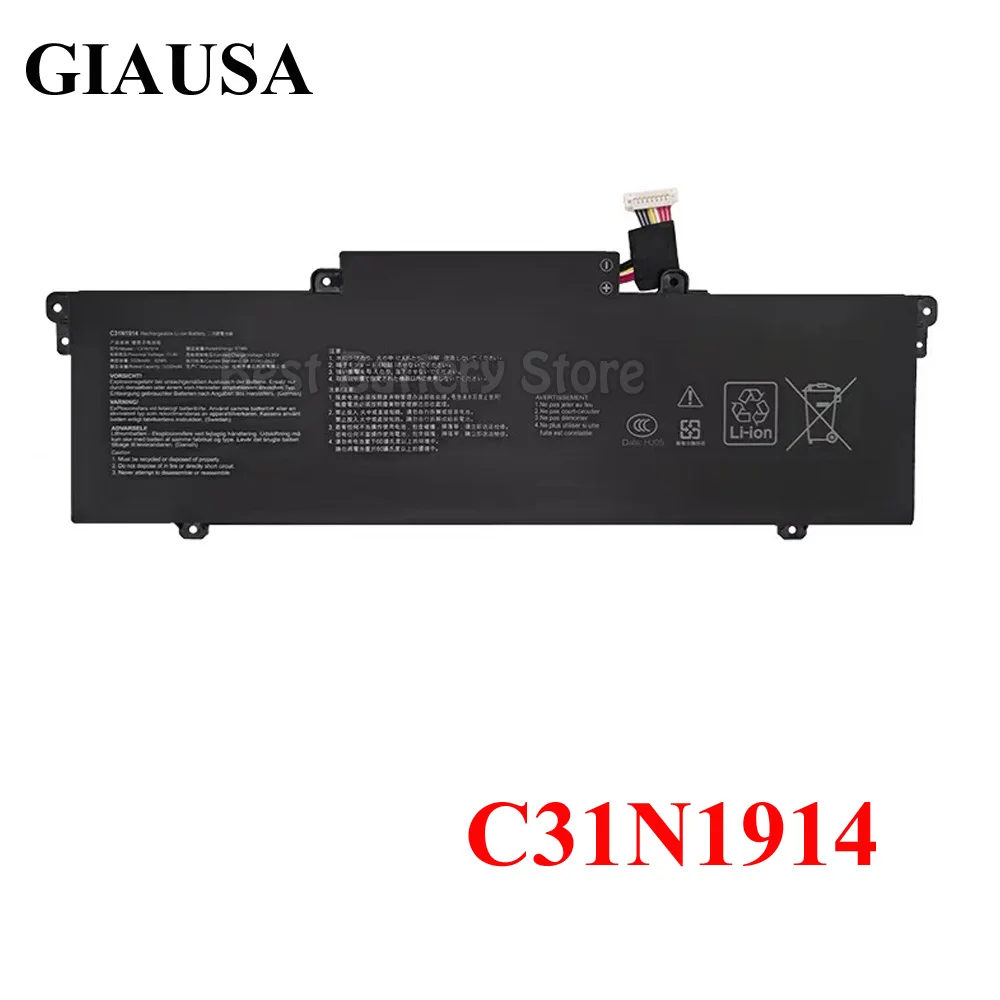 C31N1914 Laptop Battery For ASUS ZenBook UX435EA UX435EG UM425UAZ UX425UG UM425QA B5402CBA B5402CEA B5402FEA B7402FEA