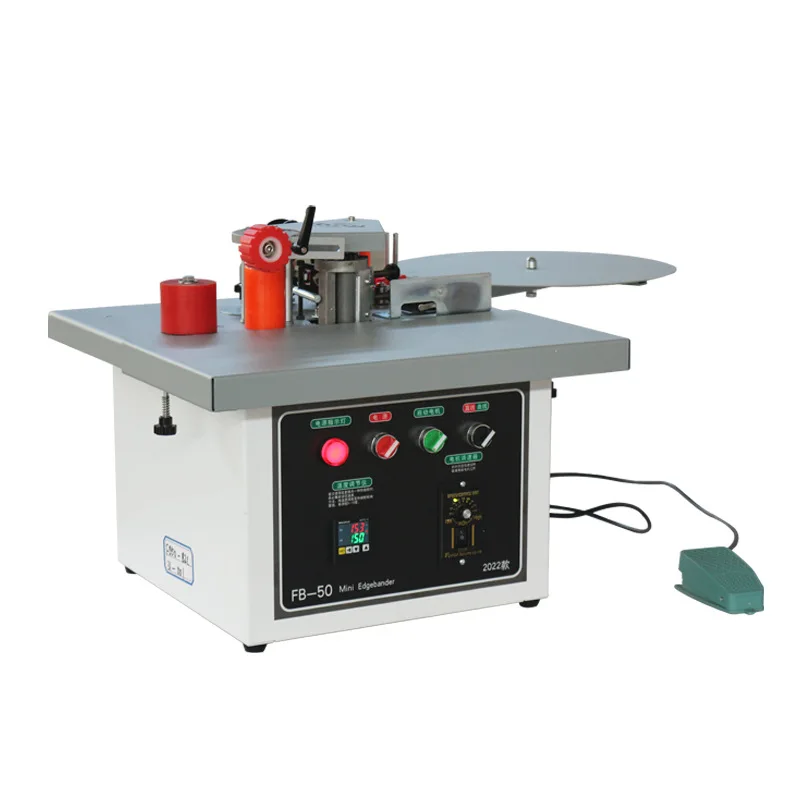 

New Electric Edge Banding Machine For Wood Board Edging Small Size With Core Motor Component For Manufacturing Plant