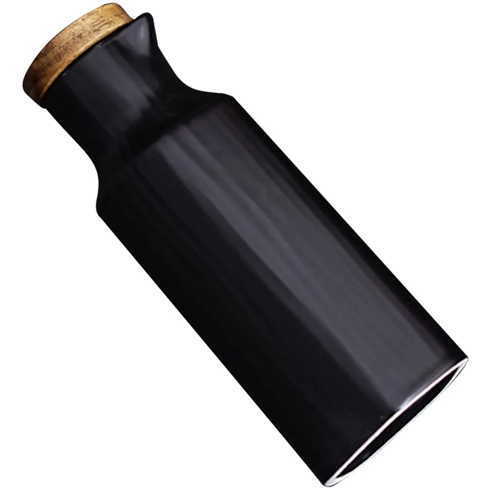 

Ceramic Soy Sauce Dispenser Japanese Style Seasoning Container Oil Vinegar Bottle Kitchen Accessory