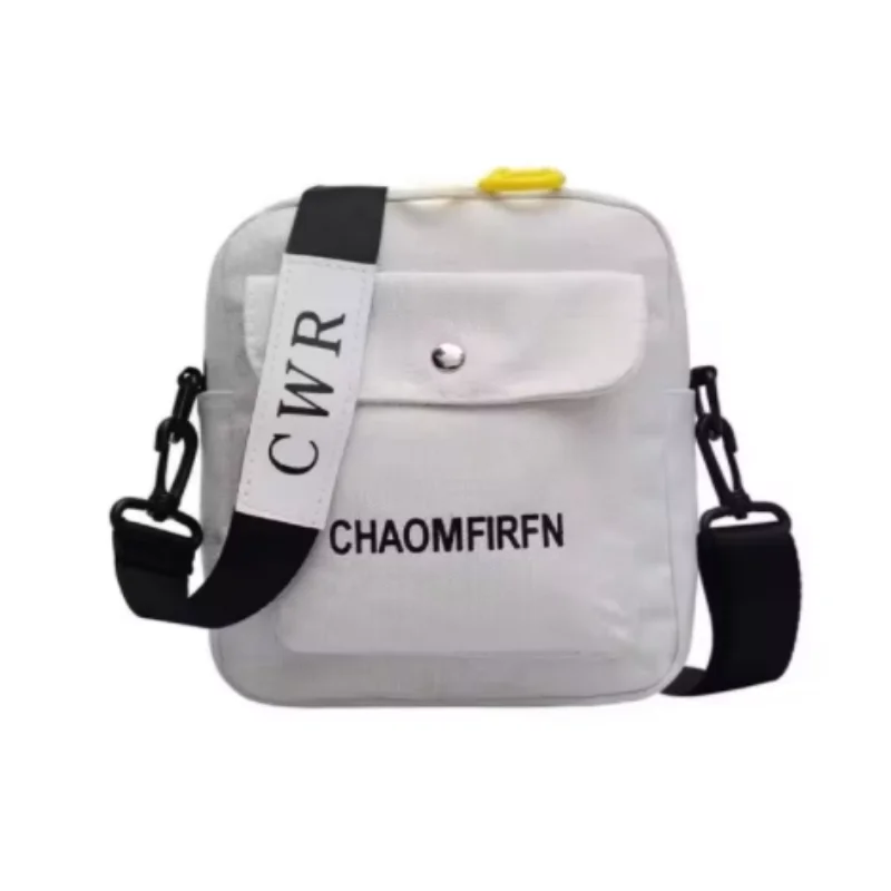 

Canvas Bag for Women, New Korean Style, Trendy and Fashionable, Simple Messenger Bag, Cute Student Shoulder Bag