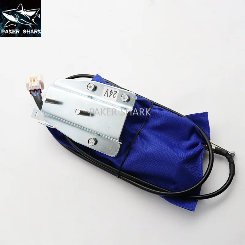 

Для XCMG XE135 запорный электромагнитный клапан Sany SY75 SY135C SY215-8 SY265-9 переключатель двигателя пламени электромагнитный клапан экскаватора