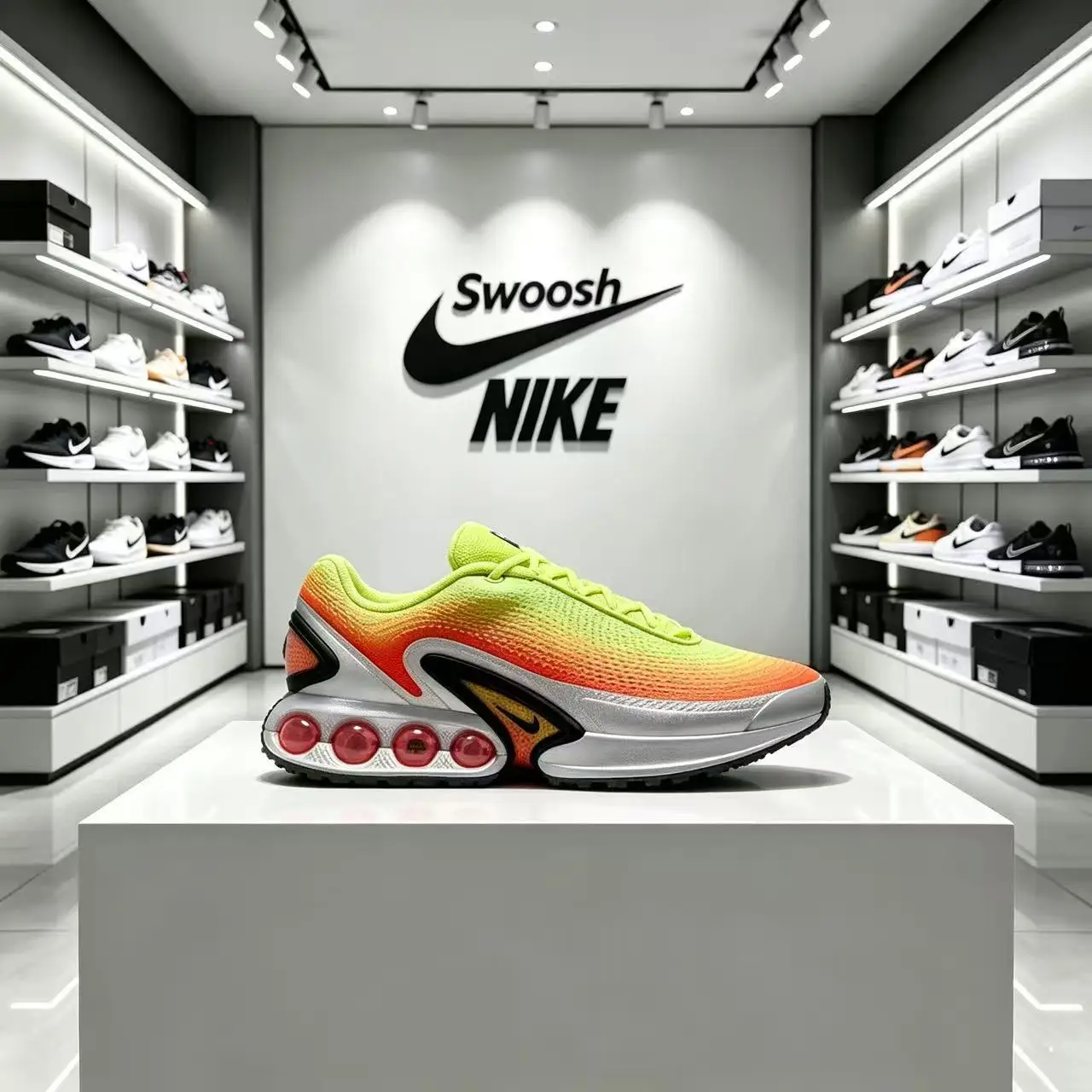 Nike Air Max Dn SE Versatile and Comfortable Fabric Durable Low-Top Running Shoes for Men HF5531-300
