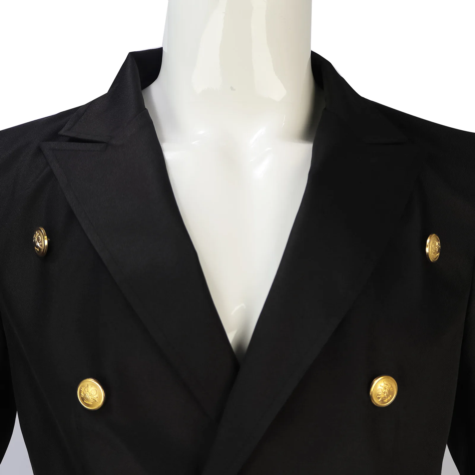 Men's Steampunk Victorian Jacket Gothic Medieval Vintage Tuxedo Mid-Length Phnom Penh Cosplay Costume Trench Coat Jacket