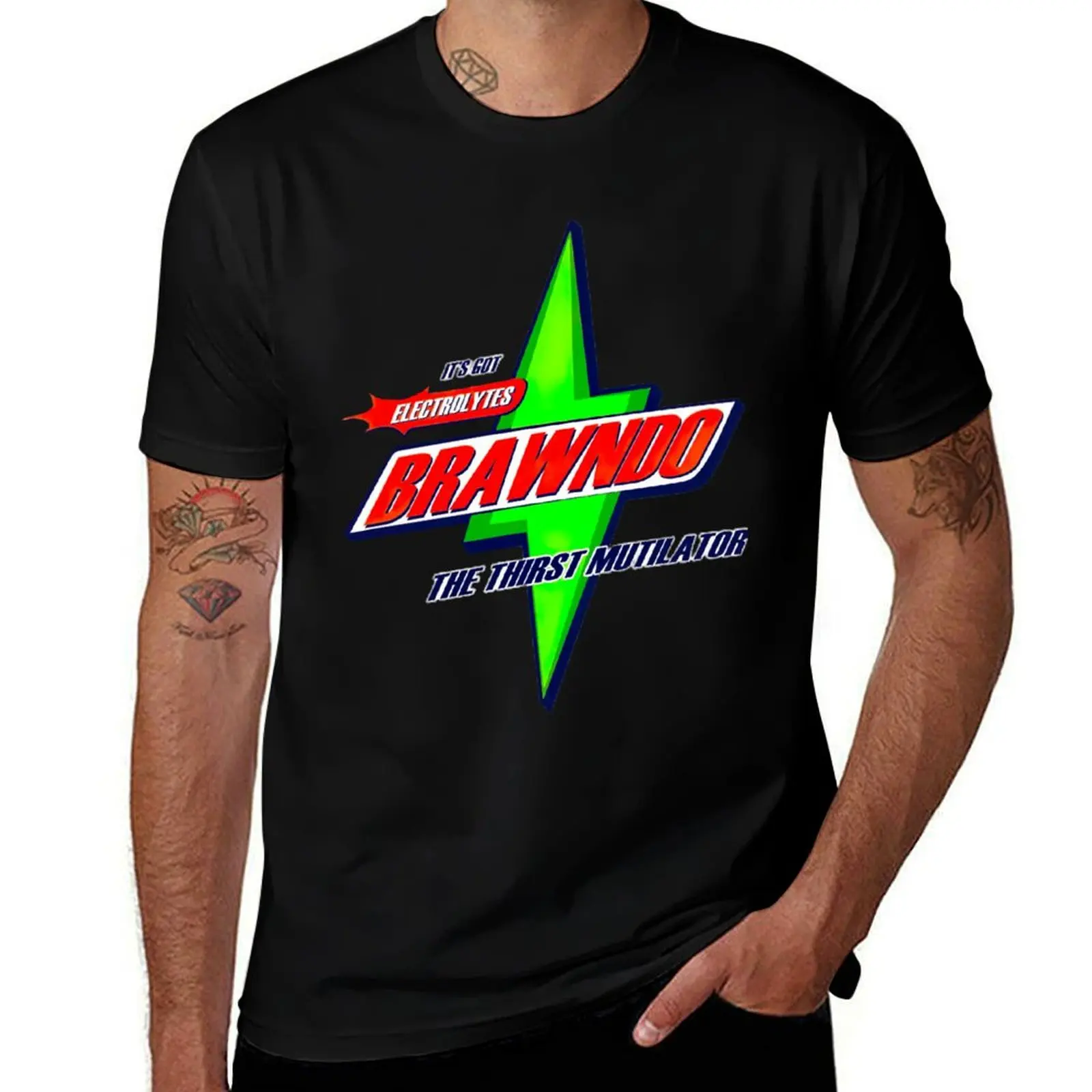 

Brawndo T-Shirt man graphic t shirt man t shirt heavy cotton T-Shirt