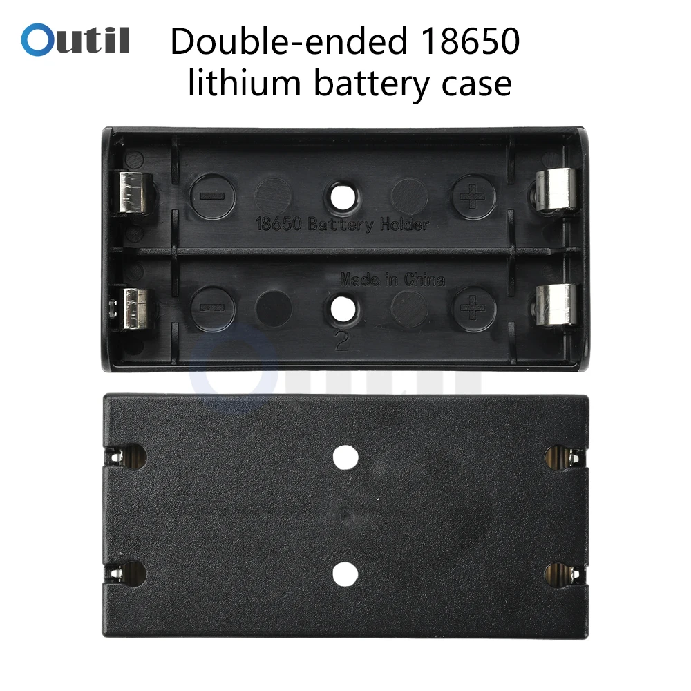 18650 Parallel 1/2/3/4/18650 Battery Holder 18650 Storage Box Case 18650 Parallel Battery Box Shell