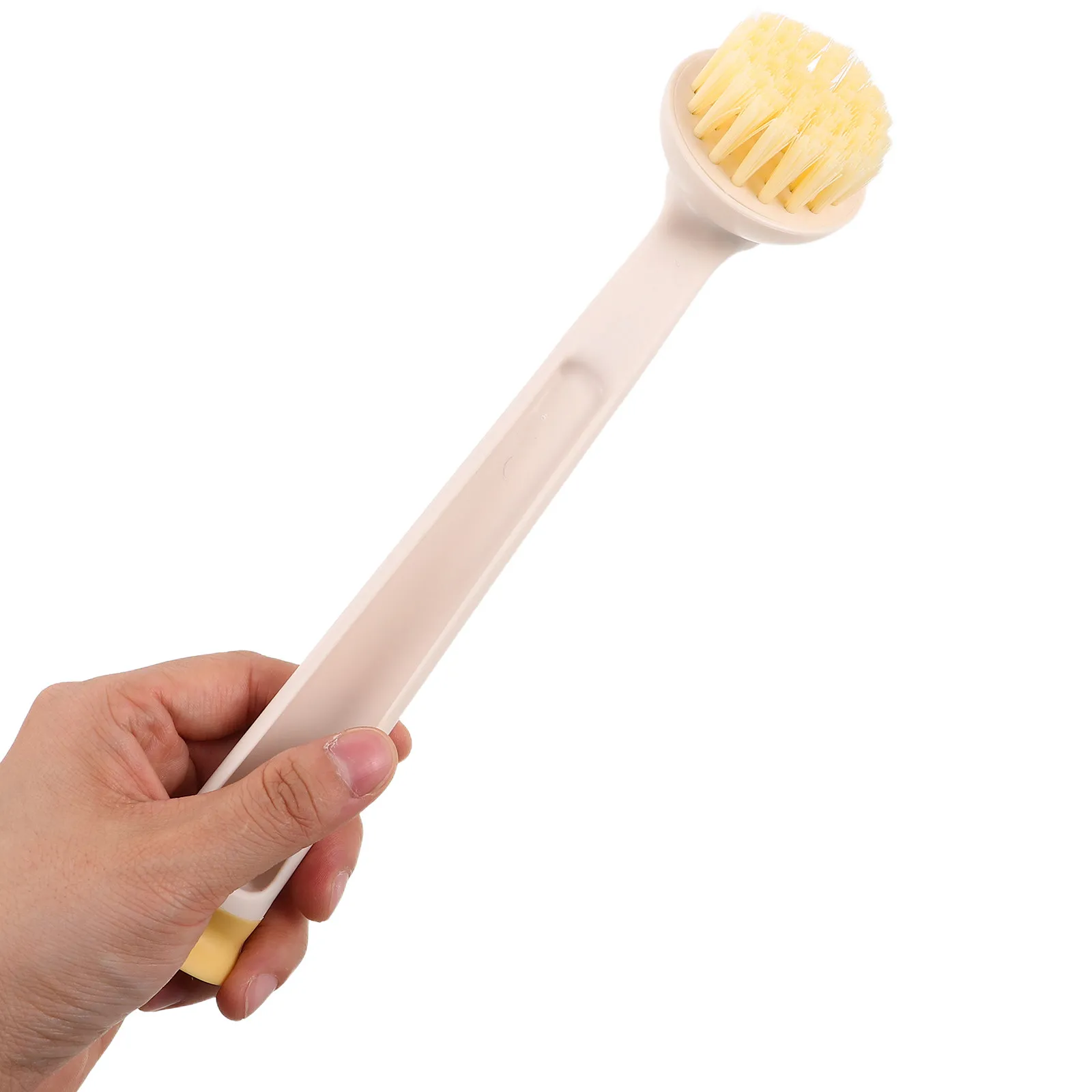 1Set Long Handle Dish Brush for Non Stick Pots Pans Replaceable Heads Nonscratch Cleaning Ergonomic Handle Suction Cup Dish