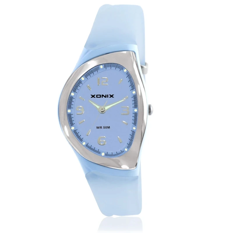XONIX Women New Fashion Casual Quartz Student Out Door Fun Watches Montre Femme Reloj Mujer Waterproof 50m Sport Wristwatches YZ