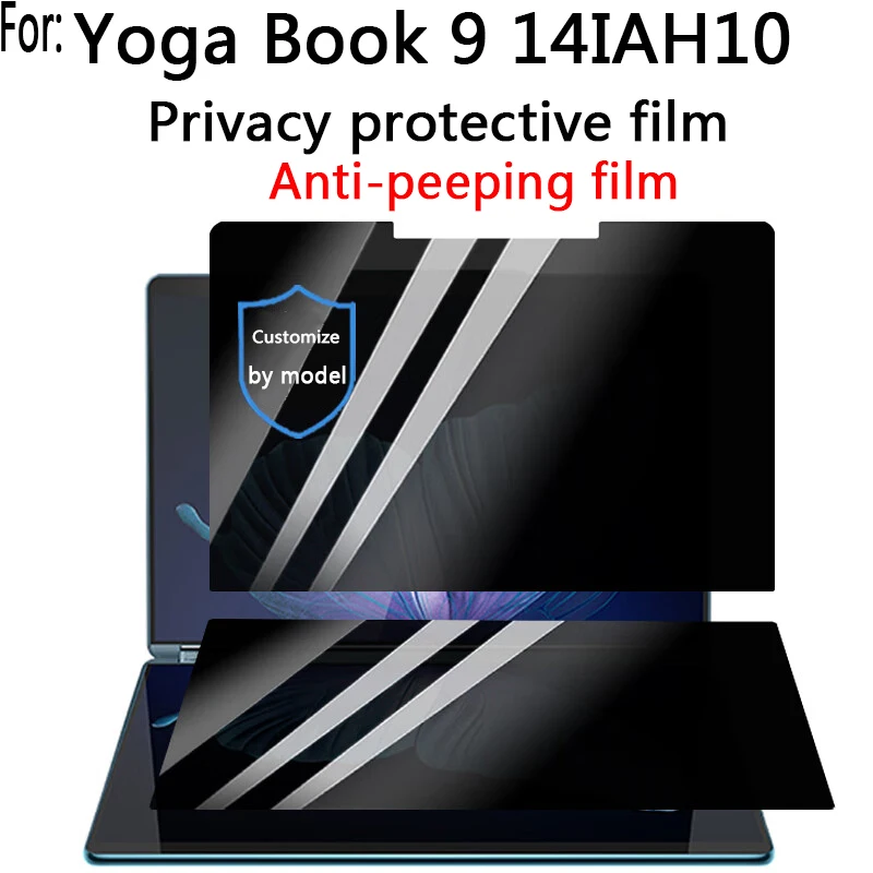 

Для 14-дюймовой Lenovo Yoga Book 9 14IAH10 устойчивая к ударам пленка сенсорный двойной экран Yoga Book 9i Gen10 пленка для экрана конфиденциальности компьютера