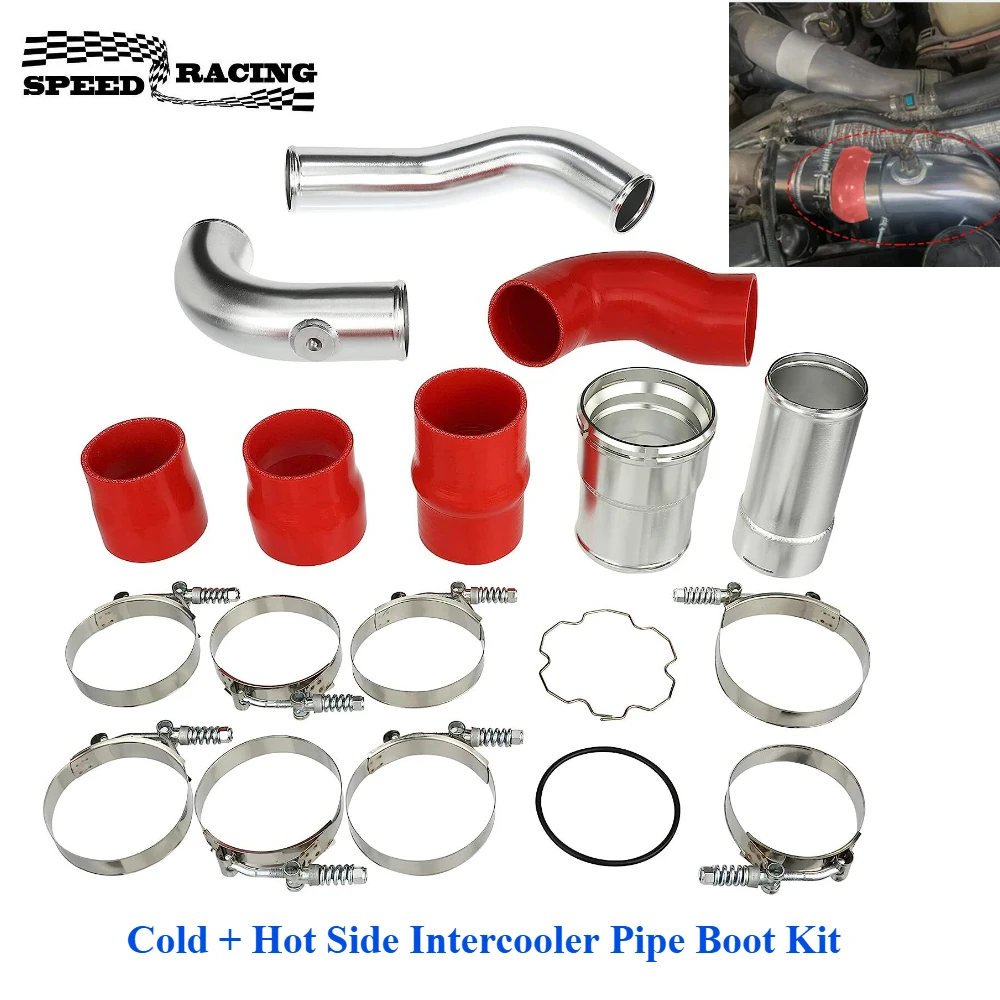 

Cold + Hot Side Intercooler Pipe Boot Kit for 2011-2016 Ford 6.7L F-250/F-350/F-450/F-550 Powerstroke Diesel