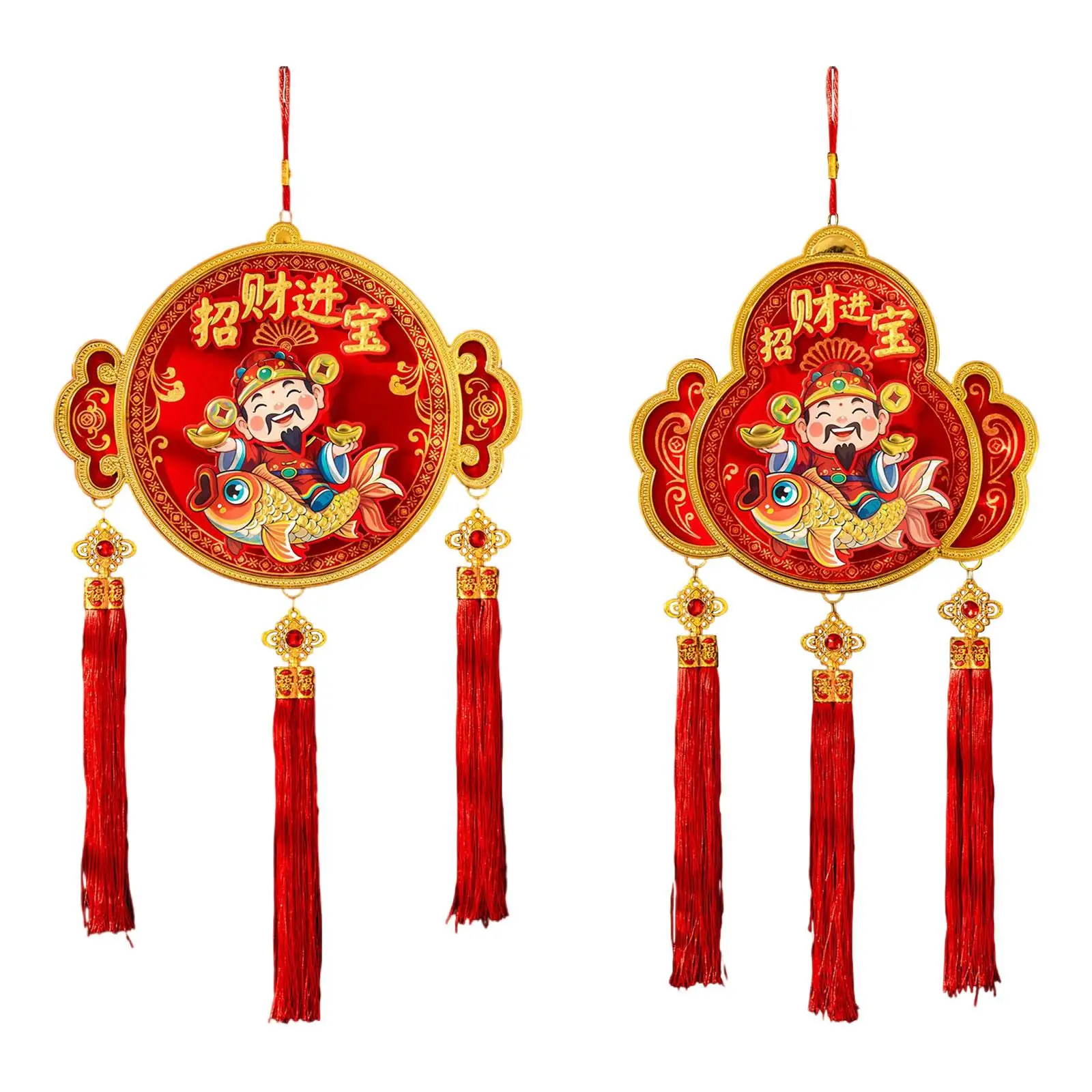 

Chinese New Year Hanging Ornament Spring Festival Decoration with Tassels