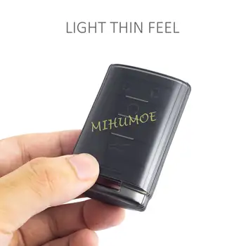 適用於凱迪拉克 CTS XTS ATS SRX STS DTS 凱雷德 雪佛蘭 Corvette 的 2 件裝黑色/透明汽車鑰匙圈保護套配件 10 最佳銷售 雪佛蘭鑰匙圈套 - №2