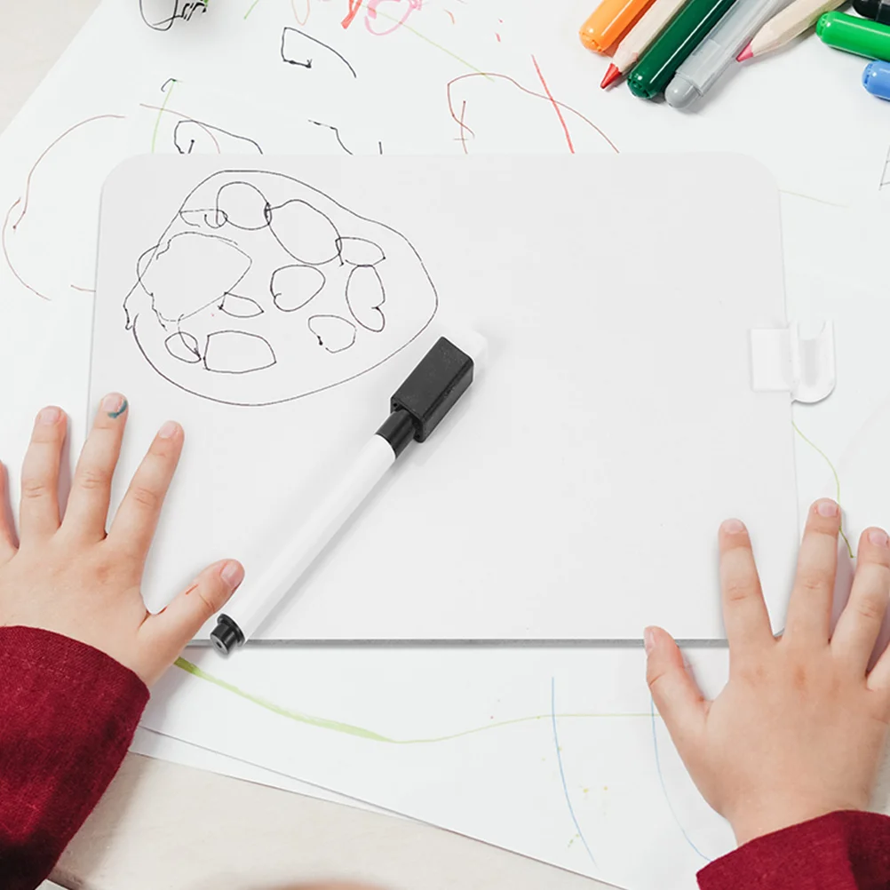 

2Sets Children Writing Board Erasable Whiteboard Portable Small Painting Board Multifunction Learning Drawing Boards