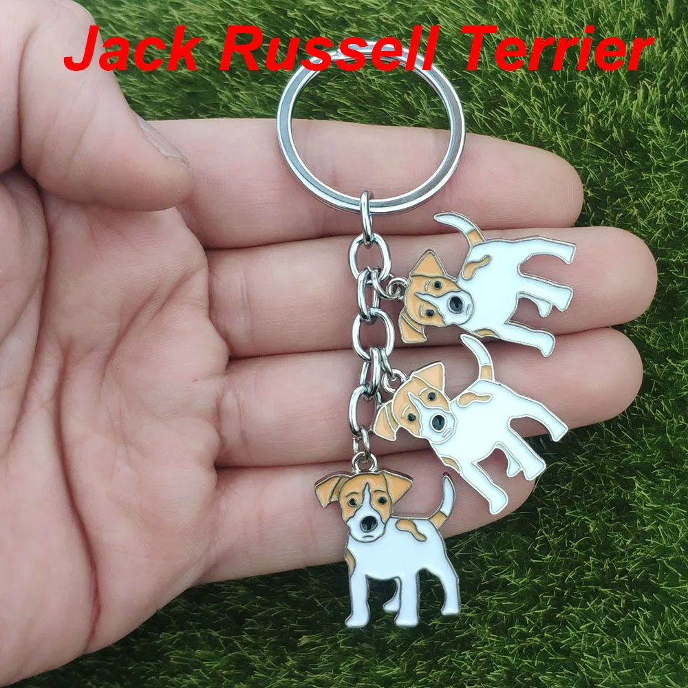 Pomeranian Dog Keychain Chow chow Dachshund Key Ring Girl Individual Casual Gift