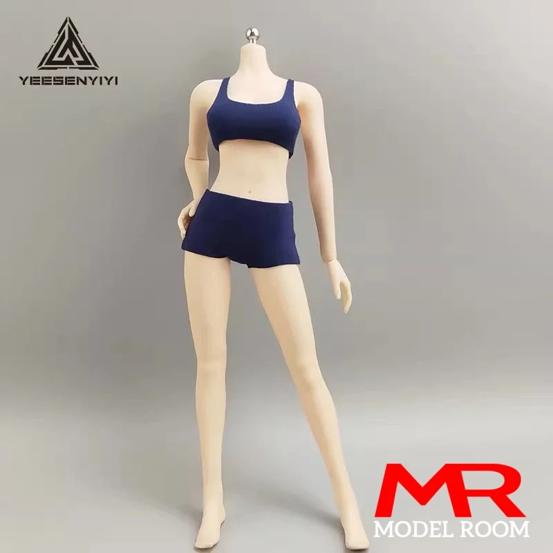 1/6 skala Weibliche Sport Weste Shorts Rohr Top Unterwäsche Kleidung Modell Fit 12'' TBL S07C AT202 AT203 Soldat Action figur Körper