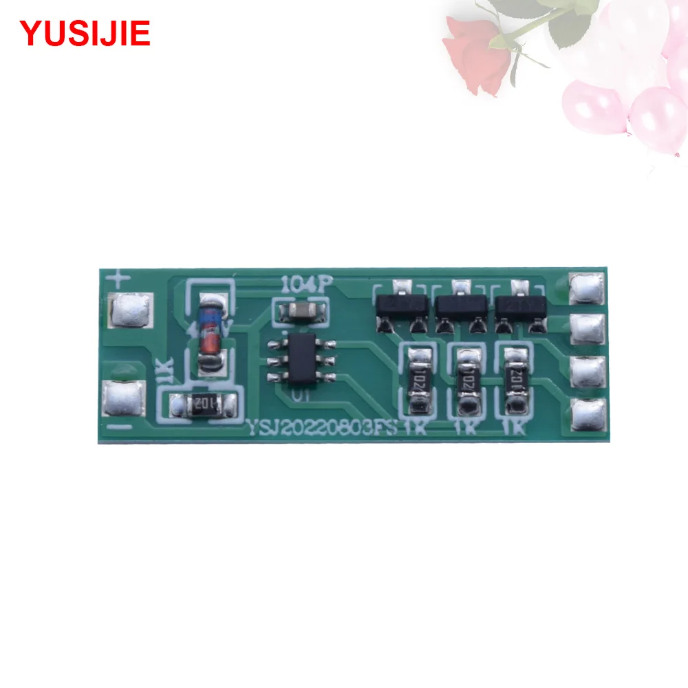 YUSIJIE-RGB34 PCB Circuit Board, LED Módulo Driver, 3V, 5V, 6V, 9V, 12V