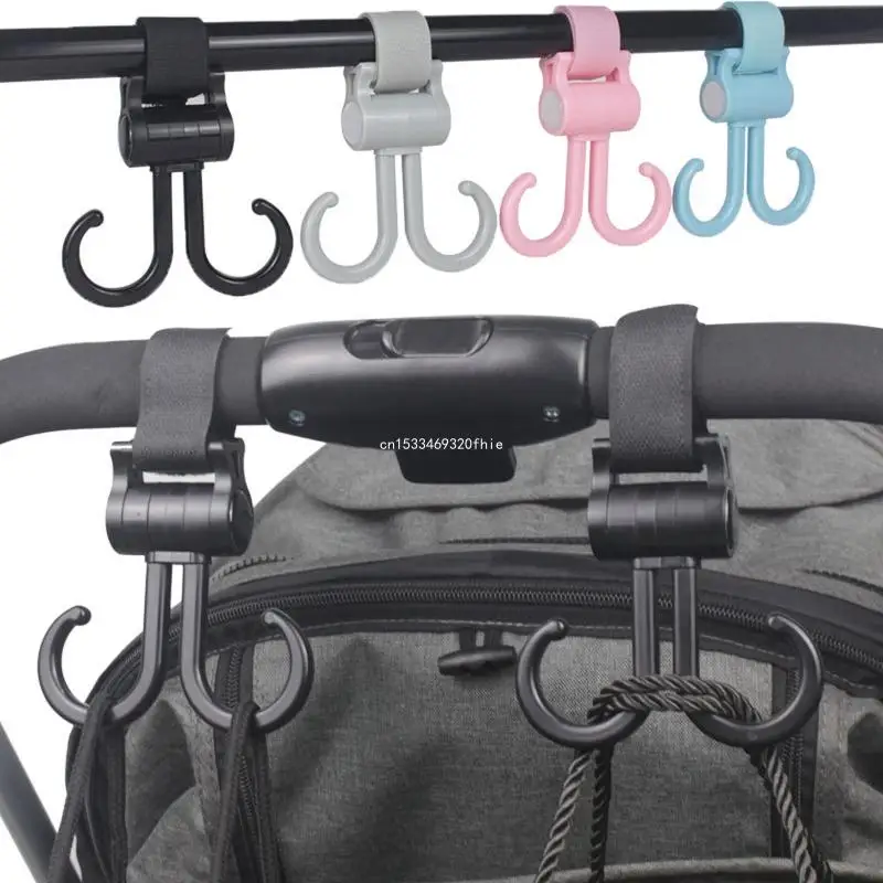 

Car Hook Baby Stroller Hook for Hangings Diaper Bags Mommy Stroller Clip Travel