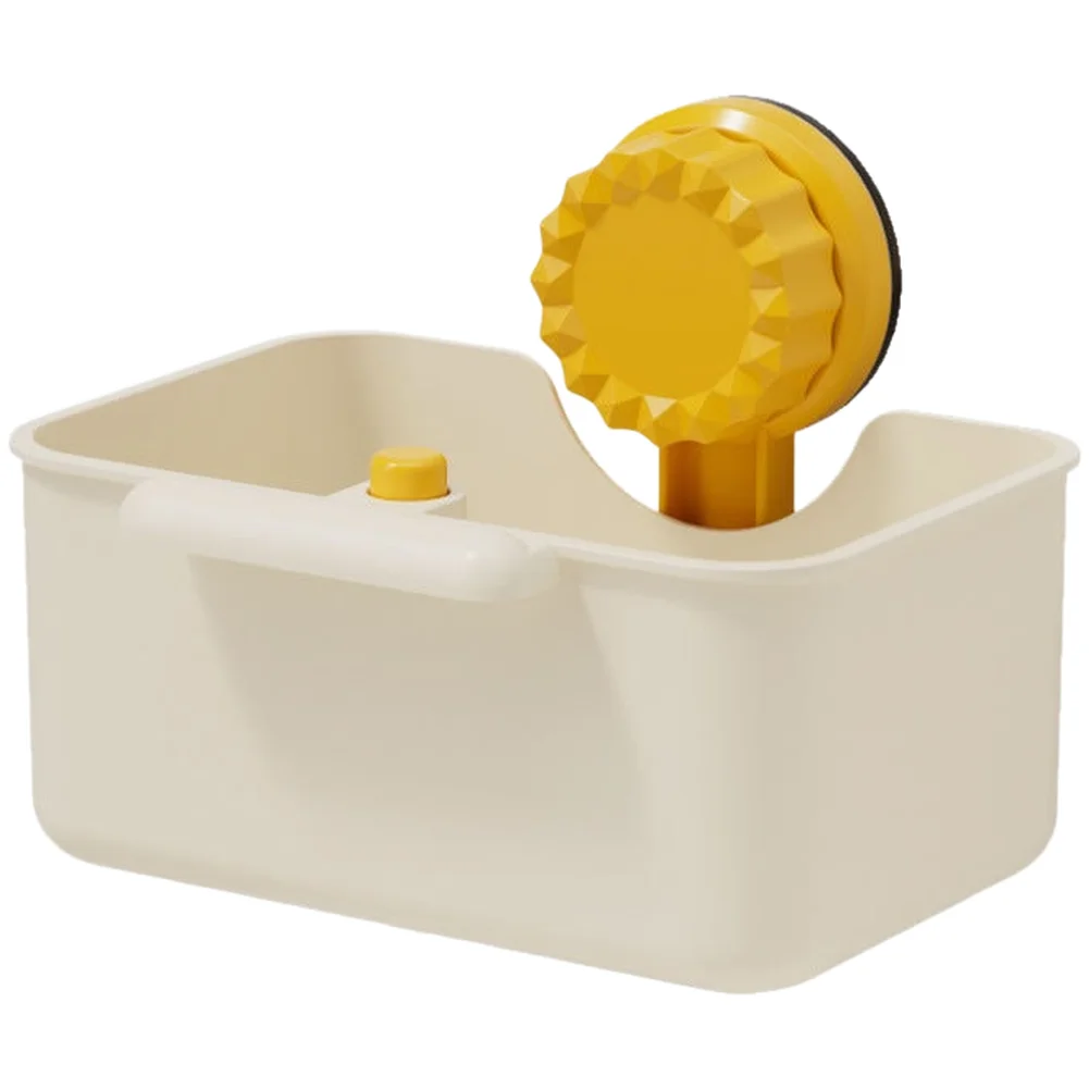 Rotating Filter Basket for Kitchen Sink with One Touch Bottom Opening and Fine Drain Holes for Efficient Food Scraps Filtration