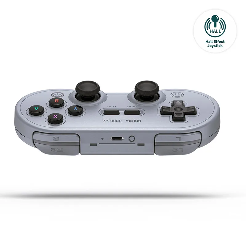 8BitDo-Manette de jeu sans fil Bluetooth SN30 Pro avec effet Hall, Nintendo Switch, PC, Windows 10, 11, Steam Deck, Android, SonOS