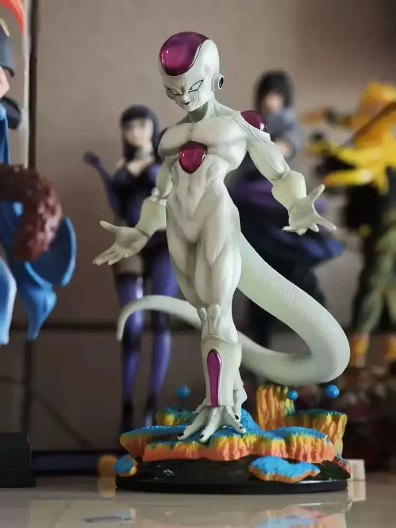 재고 있음 28cm Ys 스태츄 애니메이션 드래곤볼 Z 프리저 피규어 최종 형태 프리저 피규어 PVC 액션 피규어 컬렉션 모델 장난감