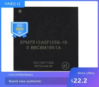 

IC новая оригинальная EPM7512AEFI256-10 EPM7512AEFI256 EPM7512 256-FBGA