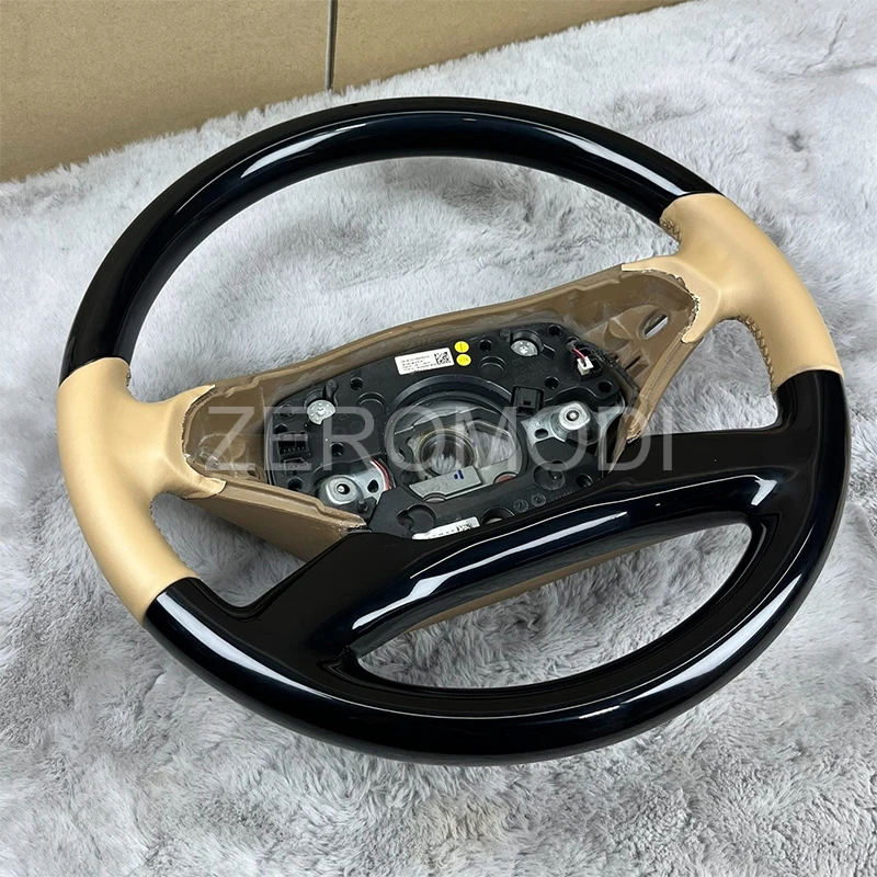 Wood Wooden Steering Wheel For Mercedes-Benz W221 W216 S63 S550 S350 CL63 CL65 CL550 2009 2010 2011 2012