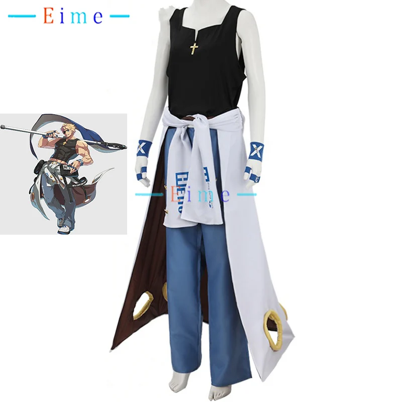 

Костюм для косплея Sin Kiske, игровой костюм для ролевых игр для мужчин, праздничный наряд на Хэллоуин, карнавальная униформа, одежда в стиле аниме, индивидуальный заказ