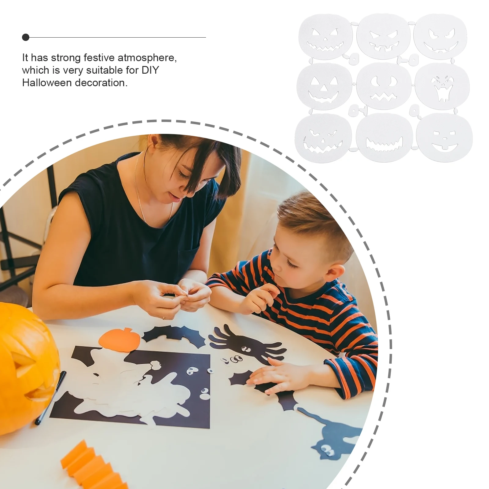 

Pumpkin Grimace Knife Mold Halloween Cutting Stencil Carbon Steel Embossing Template DIY Supplies Storage Containers