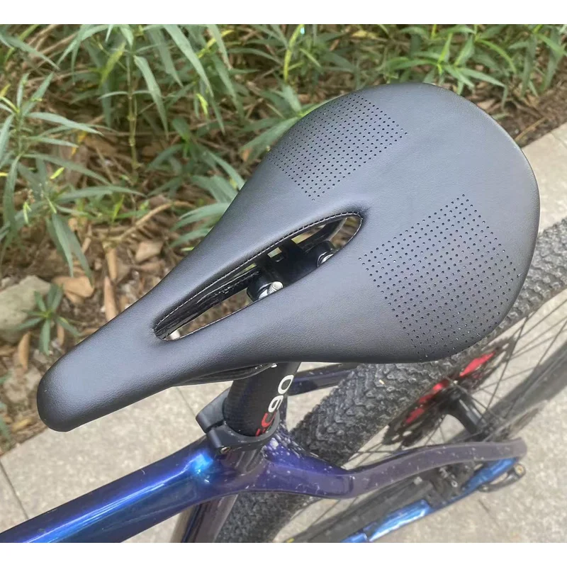 Carbon Fiber Road Mtb Saddle, Super Light, Leather Cushions, Ride Bicycles Seat, Use 3K T700 Carbon Material Pads, New, 2022