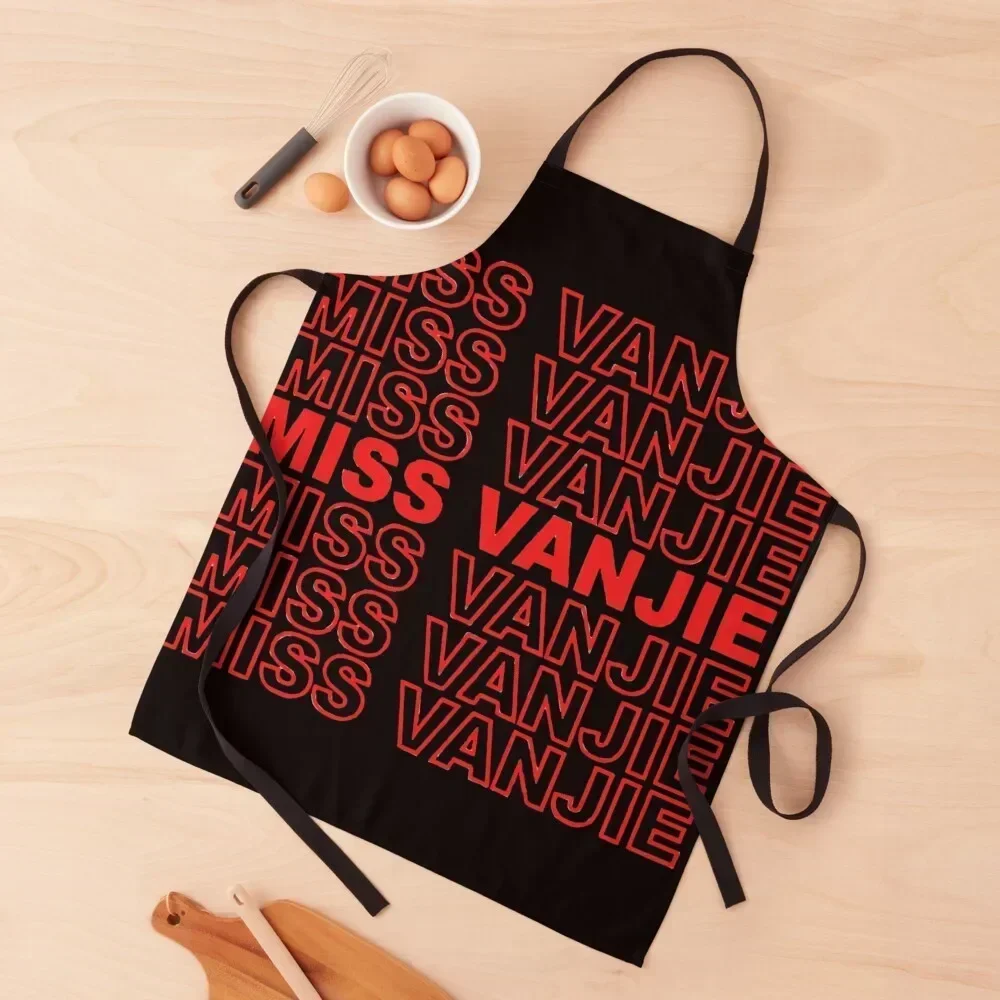 

Miss Vanjie RuPaul's Drag Race Apron Men gift Household Items Kitchen man chef uniform Apron
