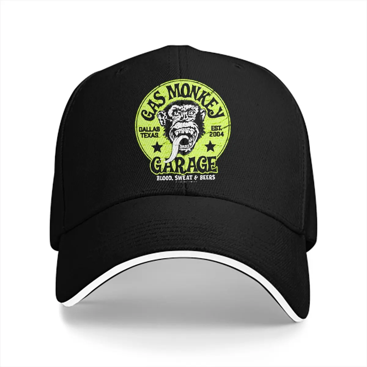 Summer New Men\'s And Women\'s Baseball Caps funny animal Gas Monkey Garage Truck Driver Hat Peaked Cap Creative gifts