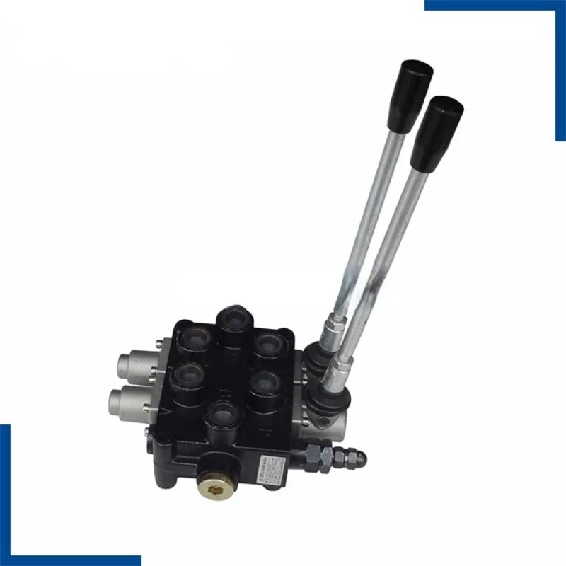 DL-F25  DL-20 DL-8 Series Sectional   directional  control valve with 2 spools