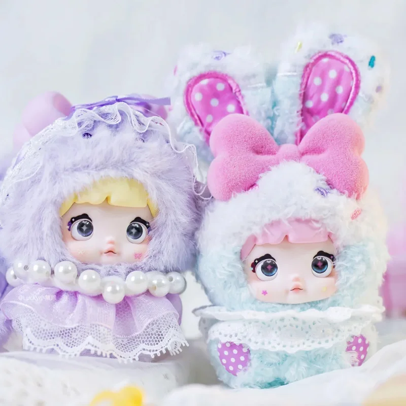 

New TOP TOY Nommi Sweetheart Bunny Series Vinyl Plush Blind Box Cute Desktop Decor Trendy Toys Mystery Box Festive Collect Gifts