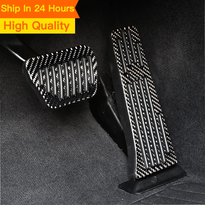 New Car Anti-skid Acclerator Brake Pedal Protection Cover For BMW G20 G21 G28 G22 G23 G26 G30 G31 G32 G11 G12 G01 G02 Accessorie