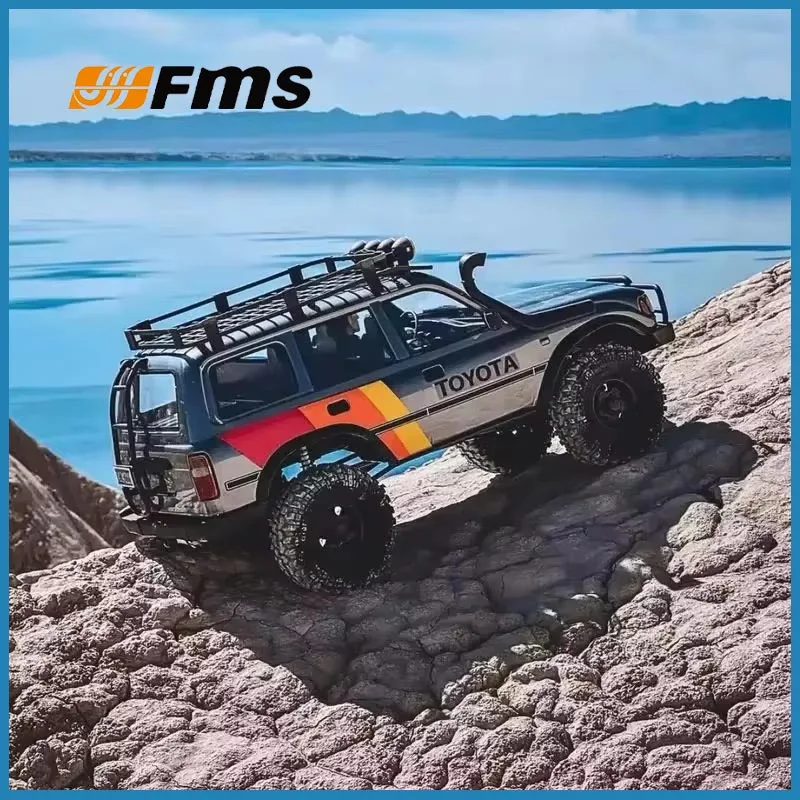FMS 1/10 FCX10 & FCX10 PRO V2 RC Рок-краулер Toyota LC80 с щеточными и бесщеточными двигателями, 4WD, внедорожный, версия RS