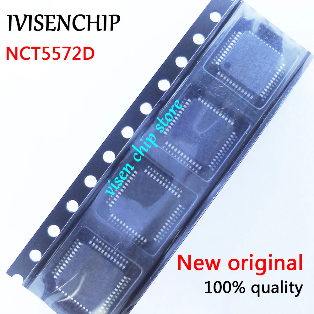 2pieces NCT5572D QFP-64 chipset