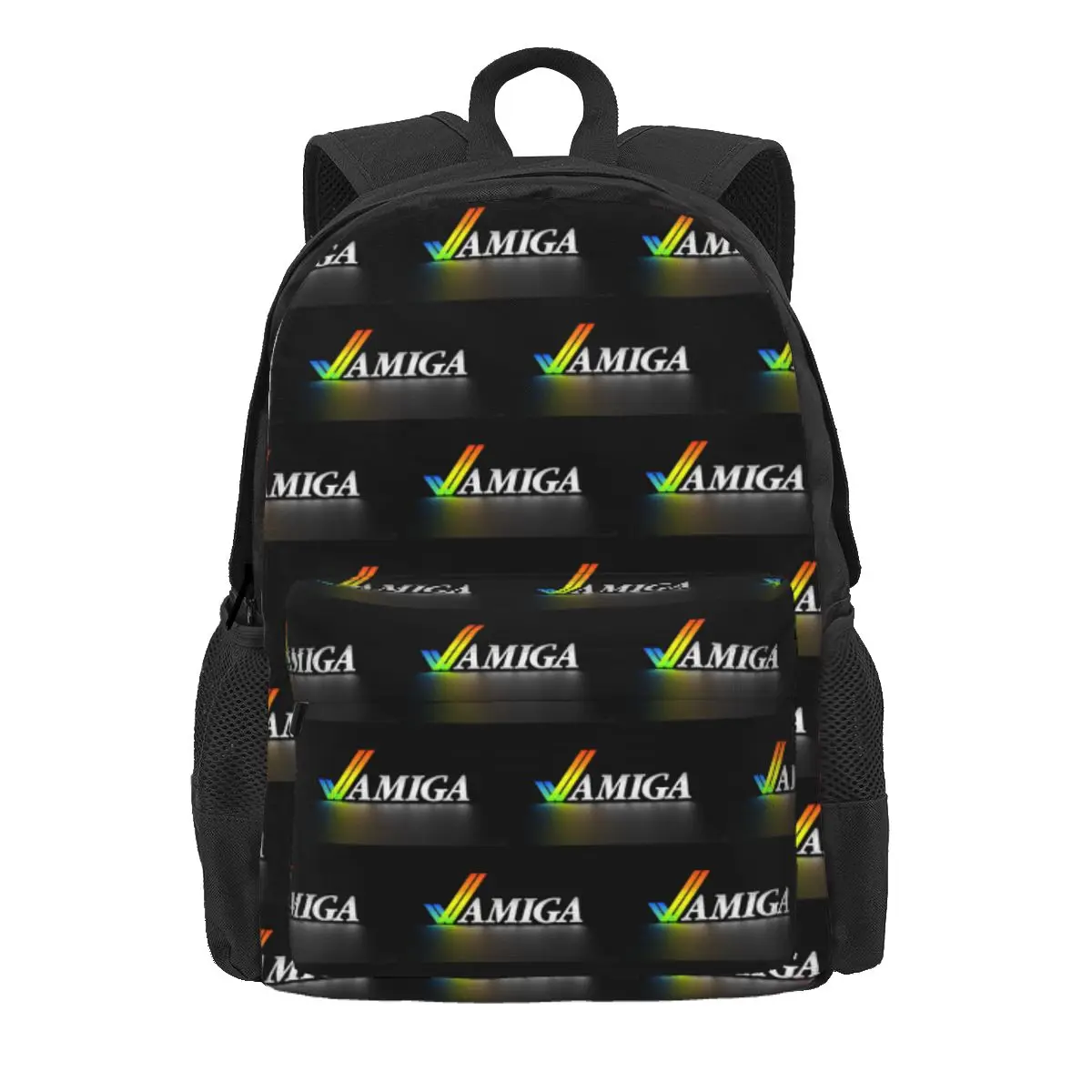 

Amiga Backpack Daypack Large Capacity Boys Girls BookBag School Bag Shoulder Bags for Men Women