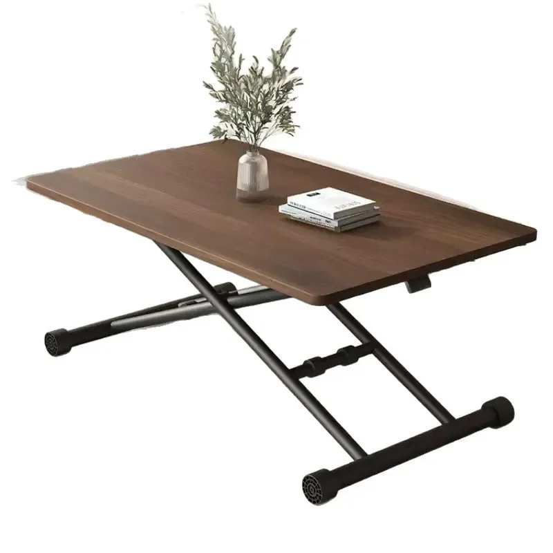 

stacking coffee table dining table household small apartment with wheels removable rectangular computer table desk