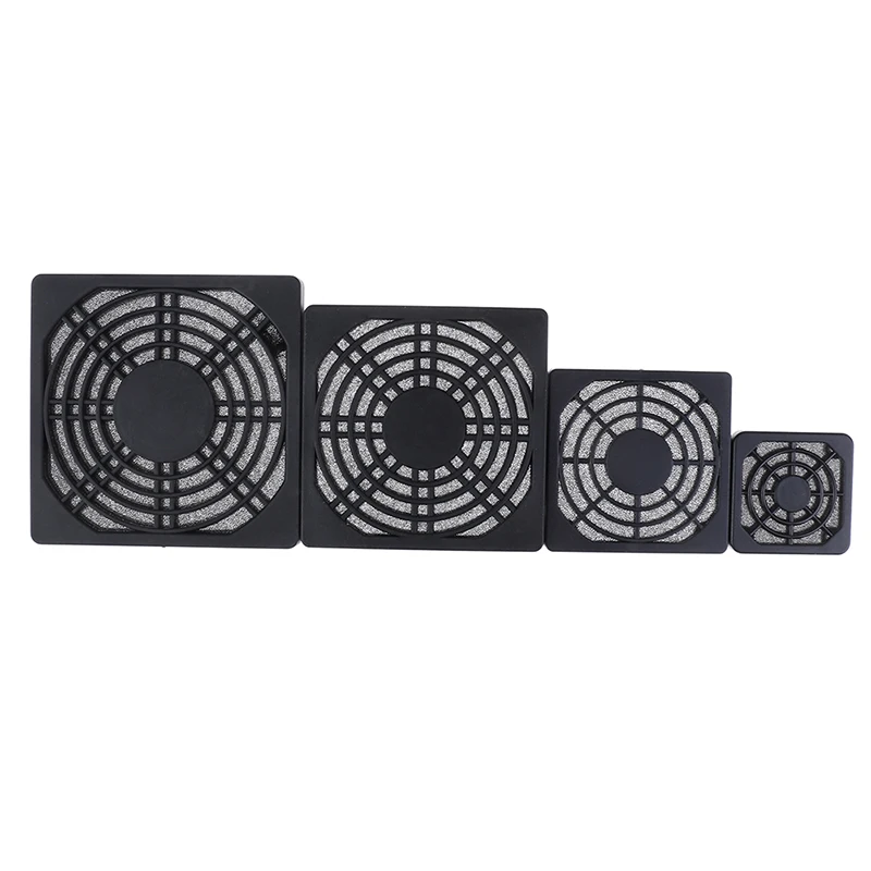 40mm 60mm 80mm 90mm ABS Case Fan Dust Filter Guard Grill Protector Dustproof Cover PC Computer Fans Filter Cleaning Case